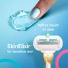Gillette Venus Extra Smooth Sensitive Gold Women's Razor Handle + 2 Blade Refills, includes Shower Holder view 4