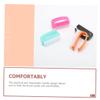 Beaupretty 4Pcs Nail Cleaning Brushes for Manicure and Pedicure Soft Bristles Nail Dust Remover for Fingernail Dirt Random Color view 3