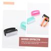 Beaupretty 4Pcs Nail Cleaning Brushes for Manicure and Pedicure Soft Bristles Nail Dust Remover for Fingernail Dirt Random Color view 4
