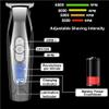 YHNNH Professional Hair Clippers for Men, Adjustable speeds Hair Trimmer Powerful Clipper Barber LED Electric Cutter Rechargeable Haircut Tool view 2