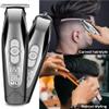 YHNNH Professional Hair Clippers for Men, Adjustable speeds Hair Trimmer Powerful Clipper Barber LED Electric Cutter Rechargeable Haircut Tool view 3