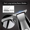 YHNNH Professional Hair Clippers for Men, Adjustable speeds Hair Trimmer Powerful Clipper Barber LED Electric Cutter Rechargeable Haircut Tool view 4