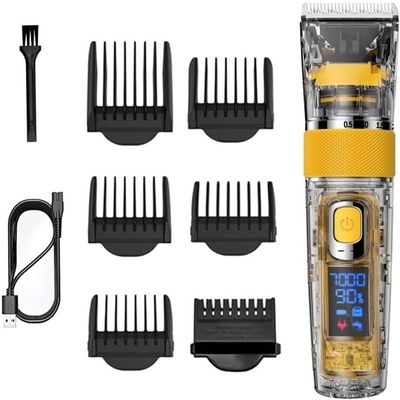 YHNNH Professional Hair Clippers for Men, Barber Hair Trimmer for Men Clipper Electric Cutter Cutting Machine Haircut Cordless Salon Tool