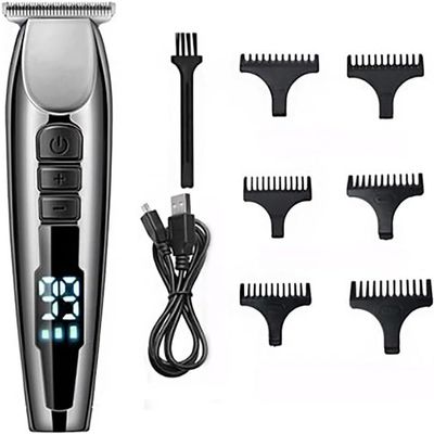 YHNNH Men's Hair Clippers, Electric Hair Clippers with LCD Screen, Beard Trimmer