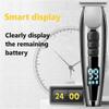 YHNNH Men's Hair Clippers, Electric Hair Clippers with LCD Screen, Beard Trimmer view 2