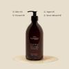 A LA MAISON Hand Soap Gift Set  Fresh Mint & Verveine Refill Pouch  Glass Hand Wash, Eco-Friendly & Recyclable  Plant-Based, Made in France  16.5 fl oz + 16.9 fl oz Amber Collection view 2