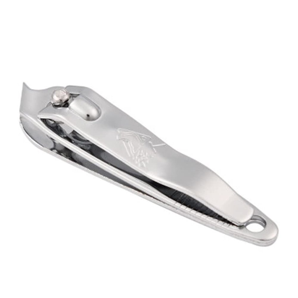 2PCS Stainless Steel Slanted Edge Nail Cutting Clippers Pedicure Manicure Tool Slanted Tip Cuticle Cutter Fingernail Clippers