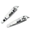 2PCS Stainless Steel Slanted Edge Nail Cutting Clippers Pedicure Manicure Tool Slanted Tip Cuticle Cutter Fingernail Clippers view 3