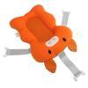 Baby Bath Support Cushion Super Soft Spine Support Infant Floating Bath Pillow Orange Pig Adjustable Non Slip Breathable Mesh for Newborn Toddler Bath Time Polyurethane Cotton 3D view 4