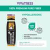 3X VIVATRESS Pre-Stretched Braiding Hair  Lightweight, Soft Yaki Texture, Hypoallergenic Synthetic Fiber for Protective Styles (56", 33 - Dark Golden Brown, 56" - 3 Pack) view 3