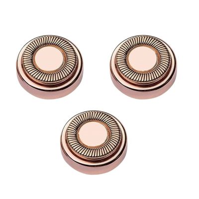 3PCS Facial Hair Remover Replacement Heads Hair Removal Blades For Women's Painless Epilator For Smooth And Perfect Touch