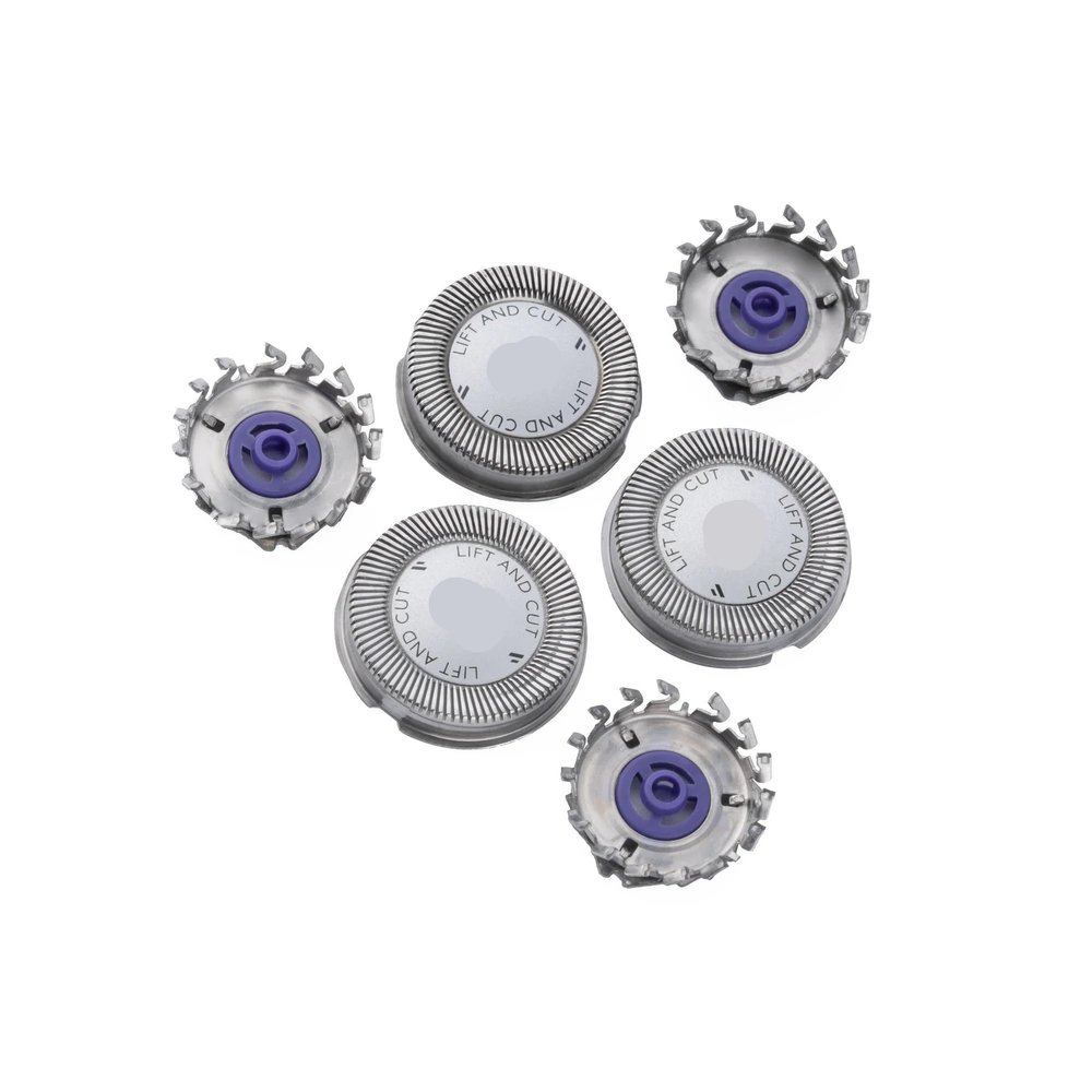3pcs Razor Heads,Compatible For Philips, HQ55 HQ56 Double-Layer Razor Blades HQ6990 HQ300 HQ442 HQ916