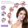 Livora Electric Shaver for Women,Razor for Women,2 in 1 Wet & Dry Waterproof Electric Razors,Silk Glide Pro Shaver with Removable Head for Leg Arm Underarm Bikini Area,Purple view 3