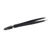 2PCS Eyebrow Tweezer Stainless Steel Ergonomic Design Professional Lash Tweezer For Eyelash Extensions And Eyebrow Grooming Black view 3