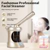 Facial Steamer Professional with More Steam for Deep Cleansing and Hydration, Face Steamer Featuring extendable arm, Steamer for Facial for Beauty, Spa and Home Use, Champagne Gold view 4