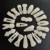 Yinhing False Pearl Hair Clips Fashionable Cute Side Bangs Barrettes Hair Accessories Girls for Beauty and Elegance (Square full) view 2