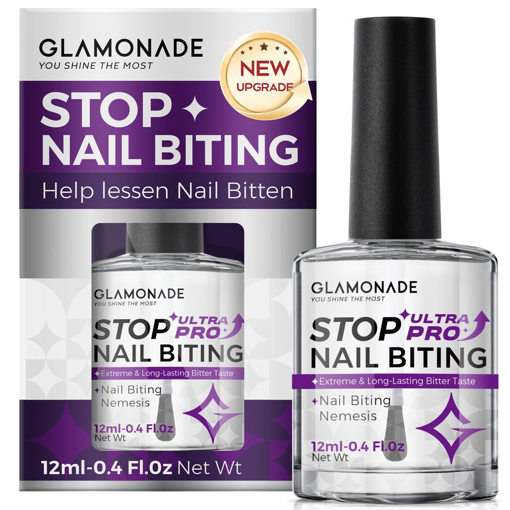 Stop Nail Biting Polish Extra Strength Formula Upgraded Bitterness Adults