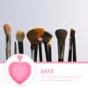 Alipis Silicone Makeup Brush Cleaner Mat Reusable Professional Makeup Tool for Eyeshadow Brow Brushes Soft Elastic Scrubber Pad Gentle Deep Cleaning view 4