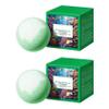 Miaeowve Fruit Scented Bath Bombs 2-Pack, Fizzy Moisturizing Bath Soak for Women & Men, Relaxing Bubble & Spa Essentials Mint One Size view 1