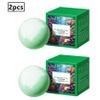 Miaeowve Fruit Scented Bath Bombs 2-Pack, Fizzy Moisturizing Bath Soak for Women & Men, Relaxing Bubble & Spa Essentials Mint One Size view 2
