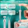 Accirrch Upgraded Anti-slip Piercing Taper Ball Grabber Tool for Changing Jewelry - 16G 18G Stainless Steel Threadless/Threaded Insertion Pin, Hypoallergenic Nickel-free Lead-free Body Piercing Kit view 4