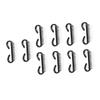 ABOOFAN 10 Pcs Fingernail Scrubber Brush for Nail Art Dust Removal Small Manicure Cleaning Tools with Stiff Bristles for Precise Fingernail Care and Nail Dust Cleaning view 1