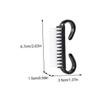 ABOOFAN 10 Pcs Fingernail Scrubber Brush for Nail Art Dust Removal Small Manicure Cleaning Tools with Stiff Bristles for Precise Fingernail Care and Nail Dust Cleaning view 2