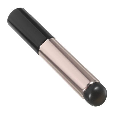 Cabilock 2 pcs Silicone Lip Brush with Tube Portable Multi-functional Lipstick and Concealer Applicator Soft Rounded Skin-friendly Compact Travel Makeup Tool