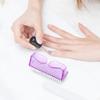 Cabilock Plastic Nail Cleaning Brush with Flexible Bristles for Fingernail Dust Removal Manicure Tool for Home Nail Salon Bedroom and Bathroom Use view 2