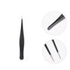 Cabilock 6pcs Stainless Steel Eyelash Tweezers for Makeup Eyelash Grafting Beauty Grooming Tools with Balanced Design for Precise False Lash Application and Removal view 2