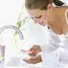 ABOOFAN Manual Facial Cleansing Brush Soft Bristle Skin Care Tool for Deep Pore Cleaning Exfoliating and Gentle Massage Suitable for Sensitive Skin Pink view 3
