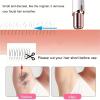 Electric Hair Remover Replacement Head Lipstick Shaver Electric Eyebrow Trimmer Mini Shaver Epilator Painless Women's Shaving(2pcs) view 3