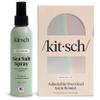 Kitsch Sea Salt Spray for Men & Women with Satin Bonnet for Sleeping  Texturizing Spray with Rosemary and Biotin for Effortless Beach Waves | Softer Than Silk Bonnet in Aura to Reduce Frizz Overnight view 1