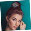Luxshiny 3pcs Hollow Flower Petals Hair Claw Clips for Women Elegant Alloy Hairpin Decorative Rhinestone Jaw Clamp for Thick and Thin Hair Stylish Accessories for Parties and Daily Use view 4