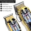 YHNNH Professional Hair Clippers, All-Metal Hair Clipper Set, Cordless Men's Hair Clipper, Electric Hair and Beard Trimming Tools view 4