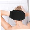 FRCOLOR 2Pcs Exfoliating Shower Gloves Body Scrubber Mitts for Deep Skin Cleansing and Massage Rayon Material Bath Gloves for Neck Shoulders Feet Arms Legs Chest Back Spa Use view 4