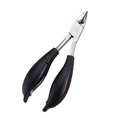 GANAZONO Practical Eagle Beak Nail Clipper Stainless Steel with Plastic Handle Ergonomic Design for Ingrown Nail Trimming at Home Salon Portable