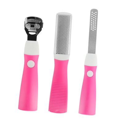 ARTSEWPLY Multi-Purpose Pink Foot File Pedicure Set with Tools for Dead Skin Removal Callus and Corn Exfoliator Suitable for Professional and Home Use Feet