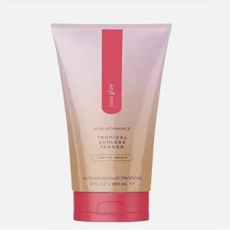 COCO GLOW! New and Sealed. Light to medium 6floz