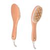 BAZEITFLOW Wood Handle Body Brush for Shower Bath Exfoliating Bristle Scrubber with Easy-Grip Handle Deep Cleansing Back Scrubber for Removing Dead Skin and Oil Suitable for Smooth Skin Care view 4