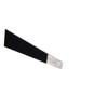 DEARMAMY Black Stainless Steel Eyebrow Tweezer with Brush Comb Lightweight Precision Eyelashes Extension Tweezers for Professional and Personal Use Stable Balanced Design for Unwanted Hair view 4