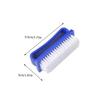 BAZEITFLOW 4Pcs Nail Cleaning Brush Kit Home Nail Brush Small Lightweight Manicure Tools for Fingernail and Dust Removal Random Color view 2