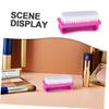 BAZEITFLOW 4Pcs Nail Cleaning Brush Kit Home Nail Brush Small Lightweight Manicure Tools for Fingernail and Dust Removal Random Color view 3