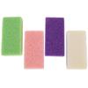 Zerodeko 4PCS Natural Pumice Foot Care Scrapers for Men and Women Dead Skin Callus Remover Stones with Smooth Edges Pedicure Tools for Foot Rubbing and Exfoliating Random Color Random Color view 1