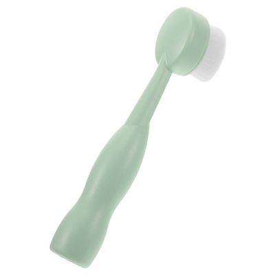 ARTSEWPLY Manual Facial Dry Brush Soft Bristles for Deep Cleansing and Exfoliating Ergonomic Handheld Face Washing Brush for Sensitive Skin Wear-Resistant Material Travel-Friendly Skincare