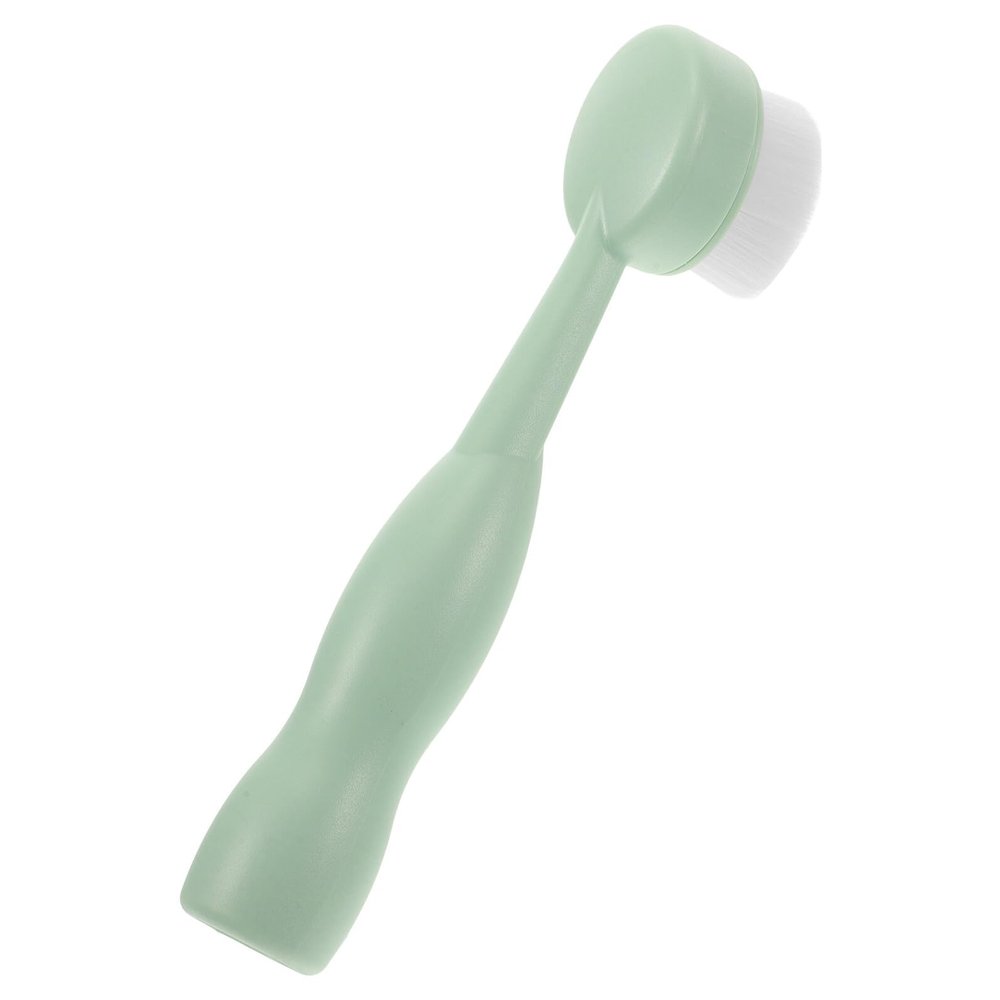 ARTSEWPLY Manual Facial Dry Brush Soft Bristles for Deep Cleansing and Exfoliating Ergonomic Handheld Face Washing Brush for Sensitive Skin Wear-Resistant Material Travel-Friendly Skincare