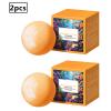 CHICTRY 2-Pack Fruit Scented Bath Bombs, Moisturizing Fizzies with Shea & Cocoa Butter for Bubble Bath, Spa Gift Set for Women & Men Orange One Size view 2