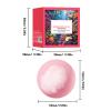 CHICTRY 2-Pack Fruit Scented Bath Bombs, Moisturizing Fizzies with Shea & Cocoa Butter for Bubble Bath, Spa Gift Set for Women & Men Orange One Size view 4