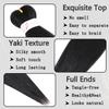 Braiding Hair Pre Stretched Black Braiding Hair for Kids 16 inch 8 Packs view 3