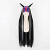 Treayes Lange Art und Weise Cosplay Wig for Danganronpa - Heat Resistant Synthetic Hair for Halloween Party and Fashion Events view 1